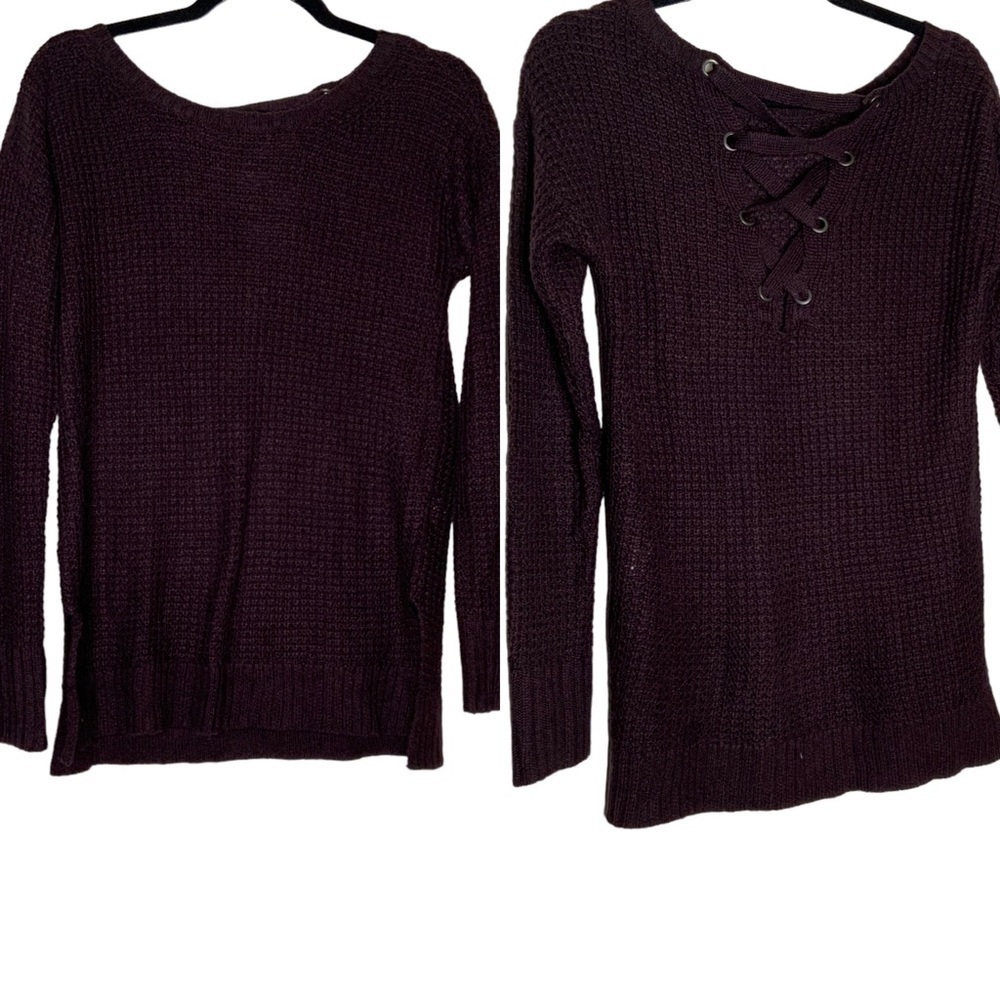 American Eagle Outfitters dark brown sweater. Size S